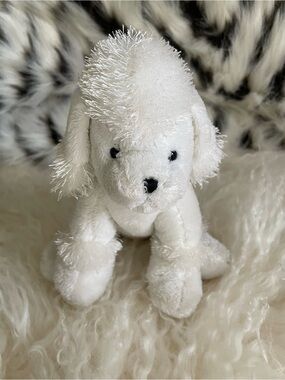 Webkinz Plush White Poodle